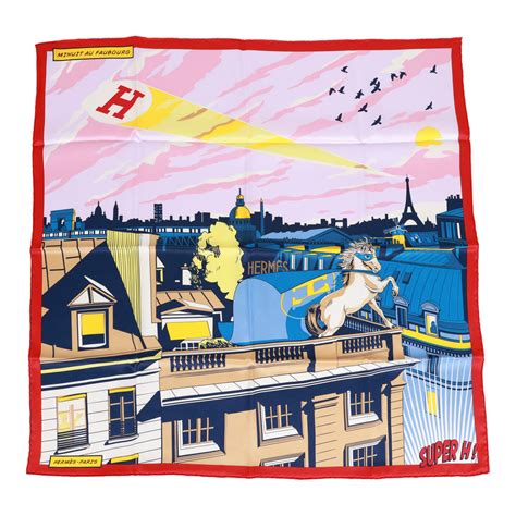 hermes minuit au faubourg scarf 70|Minuit au Faubourg scarf 70 .